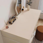 Bloss Extra Large Leather Desk Mat 47.2" x 24" Non-Slip Dressing Table Cover - Image 2