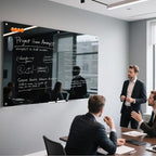 Black Glass Dry Erase Board - Image 8