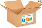 Small Moving & Shipping Boxes 6 x 6 x 3 inches by IDLPackaging
