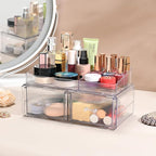 ZHIAI stackable storage drawer, cosmetic acrylic storage box, cosmetics and - Image 4