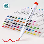 Arrtx 60 Colors Acrylic Paint Pens, Paint Markers Pens, - Image 4