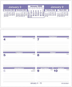 2022 Flip-A-Week Weekly Desk Calendar Refill by AT-A-GLANCE, 6" x 7" (SW705X50)