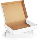 Eupako 11x8x2" White Shipping Boxes Corrugated Box Mailers 20 Pack Cardboard by Eupako