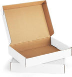 Eupako 11x8x2" White Shipping Boxes Corrugated Box Mailers 20 Pack Cardboard by Eupako