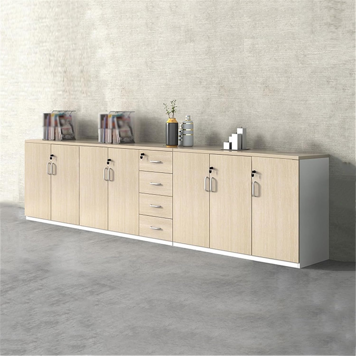 Cabinet File Cabinet Two Combination Filing Cabinet Wood Storage Cabinet Seven Door Four Drawer Storage Cabinet Data Storage Cabinet O Filing Cabinet