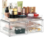 ZHIAI stackable storage drawer, cosmetics storage box, cosmetics and beauty by ZHIAI