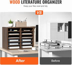 VEVOR Literature Organizers, 12 Compartments Office Mailbox - Image 2