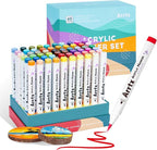 Arrtx 60 Colors Acrylic Paint Pens, Paint Markers Pens, - Image 9