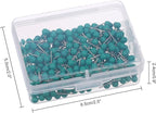 WILLBOND 500 Pack Map Push Pins Map Tacks Small Round Head Push Pins Thumb Tacks - Image 6