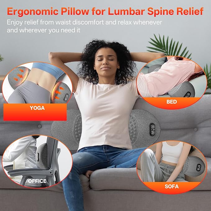 SUDAHIA 3-in-1 Electric Back Massager Pillow - Image 7