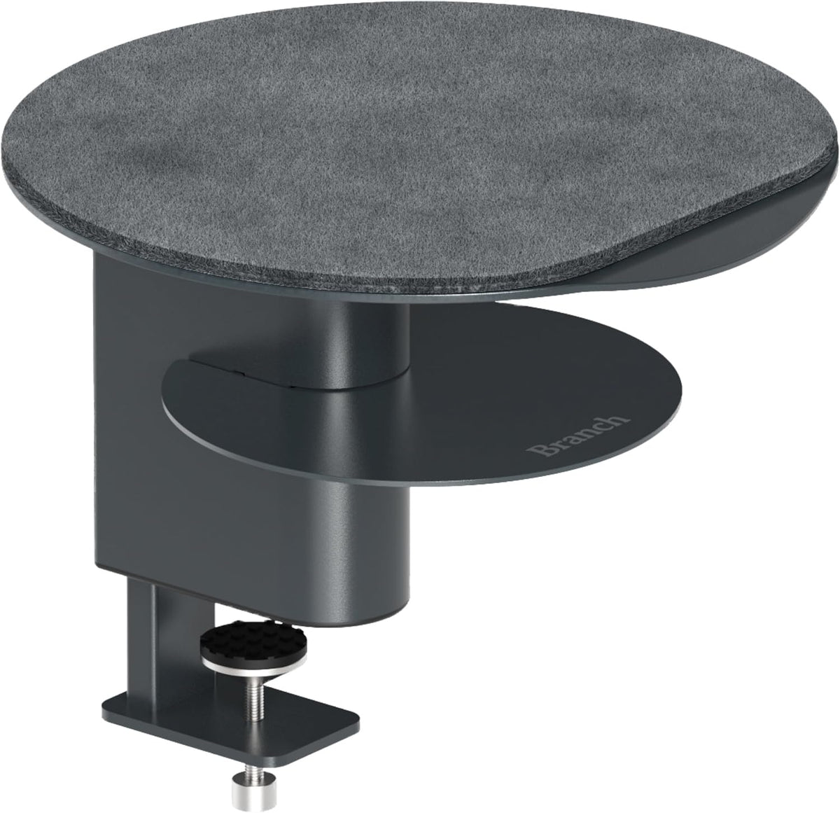 Branch Desk Perch, Elevated Desk Clamp Shelf for Monitors
