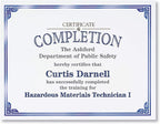 PaperDirect Blue on White Classic Specialty Certificates, 8½ x11, Foil Accents - Image 2