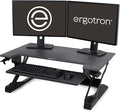 Ergotron – WorkFit-TL Standing Desk Converter, Dual Monitor Sit Stand Desk Riser by Ergotron