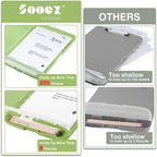 Sooez Clipboards with Storage, High Capacity Clip Boards 8.5x11 with Storage - Image 3