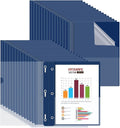 HAUTOCO 30 Pack Plastic Report Covers by HAUTOCO