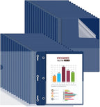 HAUTOCO 30 Pack Plastic Report Covers by HAUTOCO