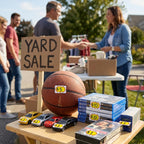 450 Pcs Upgraded Garage Sale Stickers, Removable & No-Residue Yard Sale Price Stickers, Writeable Price Tag Stickers Essential for Garage/Yard Sales Supplies, Flea Markets, Retail, Small Business