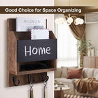 Lucundm Key and Mail Holder for Wall, Key Holder - Image 2