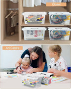 NUMIFUN Plastic Storage Bins - Image 7