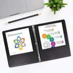 CIXILDTS 1-inch Round Ring Binder, Standard 3 Ring Binder Fit Letter Size Paper - Image 7