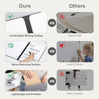 AGM Portable White Board Dry Erase Notebook, Small Travel Dry Erase Board - Image 2