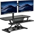 VERSADESK® PowerPro™ 40” x 24” Standing Desk Converter | 40 inch Electric