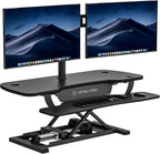 VERSADESK® PowerPro™ 40” x 24” Standing Desk Converter | 40 inch Electric