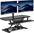 VERSADESK® PowerPro™ 40” x 24” Standing Desk Converter | 40 inch Electric by VERSADESK