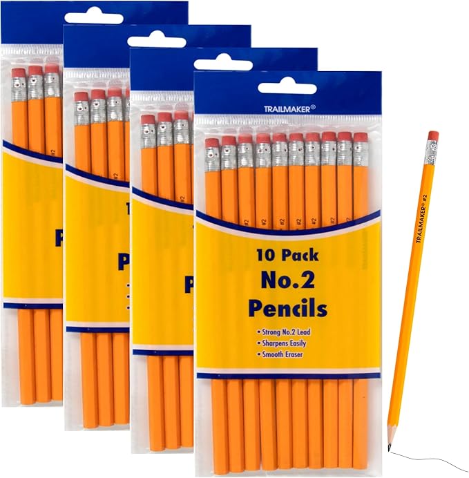 Trail maker Unsharpened Yellow Pencils in Bulk - Image 9