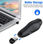 DinoFire Presentation Remote, RF 2.4GZ Rechargeable USB Slide Clicker - Image 4