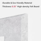 Neatsure Large Cork Board for Wall, 12 Panels Felt Tiles Tack Push Pin Board - Image 4