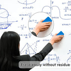 Lineon Dry Erase Markers, 100 Bulk Pack Blue Whiteboard Markers - Image 3