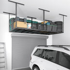 4x8 ft overhead garage storage rack,750lbs weight capacity on a desk or shelf