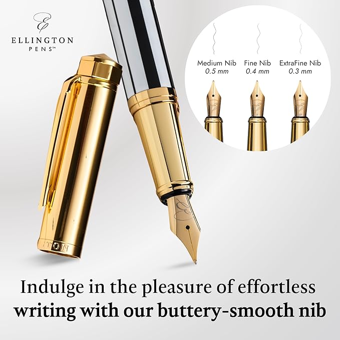 Ellington Pens Luxury Fountain Pen Set - Image 4