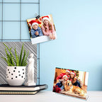 NIUBEE Slanted Back Acrylic Sign Holder 6 x 4 Inches, Restaurant -Horizontal - Image 5