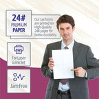 NextDayLabels - W-2 4-Up Employee Tax Forms, Instructions on Back" - Image 3