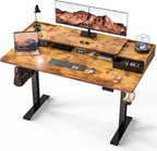 Kingant 63 x 30 Inch Electric Standing Desk by KINGANT