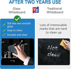 Black Glass Dry Erase Board - Image 2