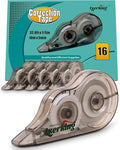 Lzerking Correction Tape, Instant White It Out, Tape is Mess-free and Tear by Lzerking