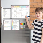 Magnetic Dry Erase Monthly Calendar Set - Image 6