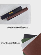 Huicon Faux Leather Desk Mat, 31.5"x15.7" Non-Slip PU Leather Desk Pad - Image 4