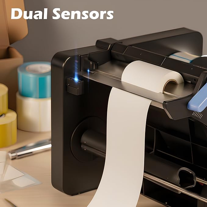 Automatic Tape Dispenser, Label Applicator, Sticker Roll Dispenser, Portable - Image 5