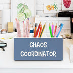 XPH Chaos Coordinator Blue Pen Pencil Holder Organizer - Image 2
