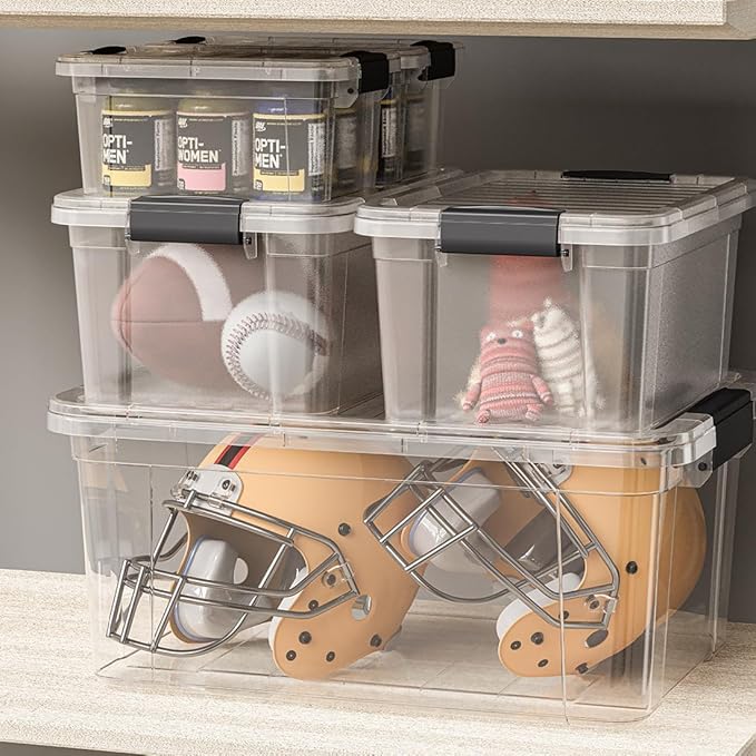Superio Clear Storage Boxes - Image 7