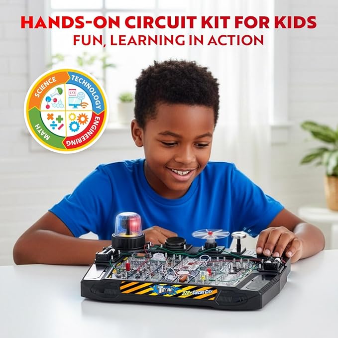 Playz Advanced Electrical Circuit Board Engineering Kit - Image 2