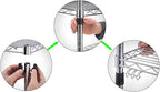Regal Altair 14" Deep x 60" Wide x 34" Height Wire Shelving Kit | 3-Tier | NSF - Image 4