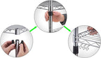 Regal Altair 24" Deep x 54" Wide x 34" Height Wire Shelving Kit | 2-Tier | NSF - Image 4