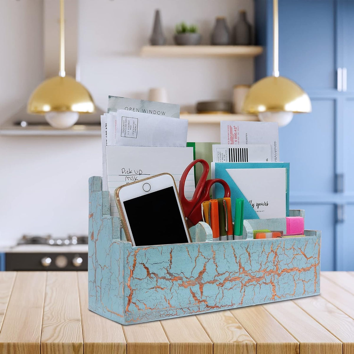 Mail Holder For Desk Letter Organizer Mail Holder For Countertop