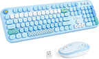 MOFII Wireless Keyboard and Mouse Combo, Full Size 2.4G Plug and Play by MOFII