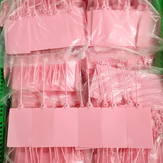 100 Plastic Shipping Tags - Image 4